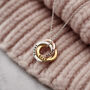 Personalised Mini Russian Ring Necklace, thumbnail 4 of 12