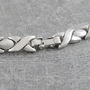 Sterling Silver Hugs And Kisses Necklace, thumbnail 7 of 9