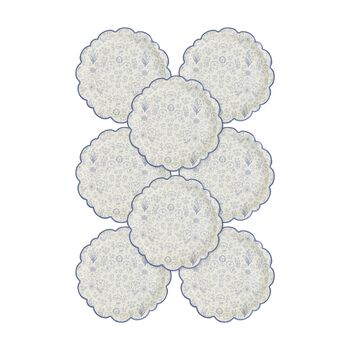 Pembroke Floral Large Paper Plates X Eight, 3 of 5