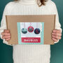 Needle Felting Kit, Christmas Baubles, thumbnail 10 of 10
