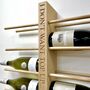 Personalised Oak Wall Wine Racks, thumbnail 3 of 6