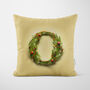 Christmas Garland Letter Alphabet Cushion, thumbnail 8 of 11