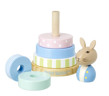 Personalised Peter Rabbit Stacking Toy, 2 of 3