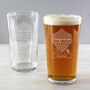 Formula One Gifts Personalised F1 Pint Glass For Him, thumbnail 3 of 4