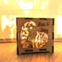 Couples Anniversary Lantern With Gift, thumbnail 6 of 10