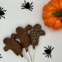 Handmade Halloween Ghost Chocolate Lollies, thumbnail 2 of 2