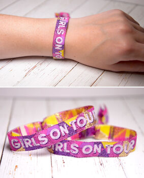 Girls On Tour Festival Style Party Wristbands, 3 of 4