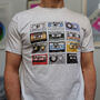 Personalised Cassette Tape Music Selection T Shirt, thumbnail 8 of 12
