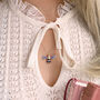 Fable Enamel Short Bee Necklace, thumbnail 2 of 5