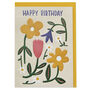 'Happy Birthday' Colourful Meadow Flowers, thumbnail 1 of 2