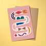 Snake Greeting Card, thumbnail 1 of 3