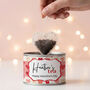 Personalised Love Heart Teabags With Tin, thumbnail 1 of 4