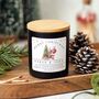 Merry Christmas Personalised Luxury Handmade Candle Gift Set, thumbnail 3 of 7