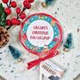 Personalised Colourful Christmas Eve Lollipop, thumbnail 1 of 2