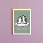 Penguin New Baby Card, thumbnail 1 of 5