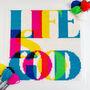Life Is Good Chunky Cross Stitch Kit, thumbnail 4 of 5