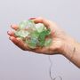 Green Jade Crystal Fairy String Lights, thumbnail 3 of 5