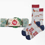 Pheasant Bamboo Socks Men's Christmas Cracker Hanging Tree Decoration, thumbnail 1 of 5