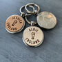 Personalised England World Cup Football Keyring, thumbnail 6 of 7