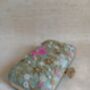 Floral Mint Green Clutch Bag, thumbnail 7 of 12