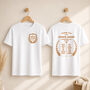 Personalised Football Coach Team Names T Shirt, thumbnail 3 of 7