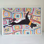 Sighthound Crochet Print, thumbnail 3 of 5