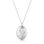 Personalised Little Sterling Silver Scroll Oval Locket, thumbnail 8 of 12