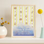 'Shoreline' Personalised Art Print Gift For Couple, thumbnail 2 of 3