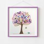 Folk Tree Stitchery Embroidery Pattern Digital Product, thumbnail 3 of 3