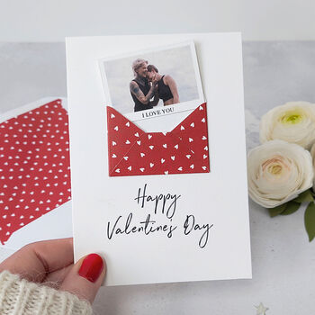 Personalised Valentine’s Day Card With Photo, 5 of 6