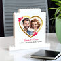 Personalised Golden Heart Photo Lego Block, thumbnail 3 of 4