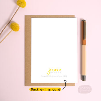 Personalised Back To School Good Luck Card, 4 of 7