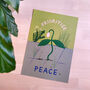 Prioritise Peace Print A4 Unframed, thumbnail 1 of 6