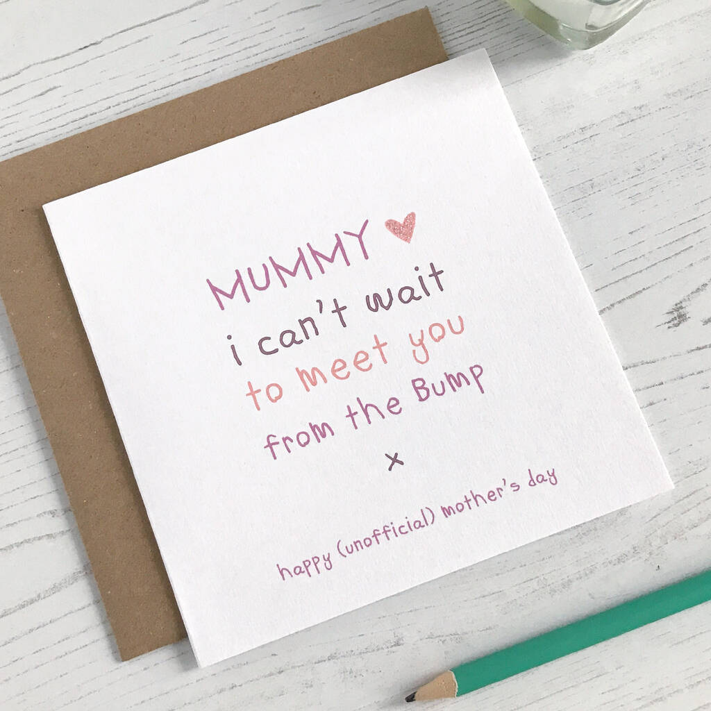 To Mummy From Bump, Can't Wait To Meet You, 1 of 3