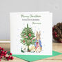 Peter Rabbit Christmas Card, thumbnail 1 of 6