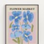 Flower Market Liverpool Print, thumbnail 2 of 5