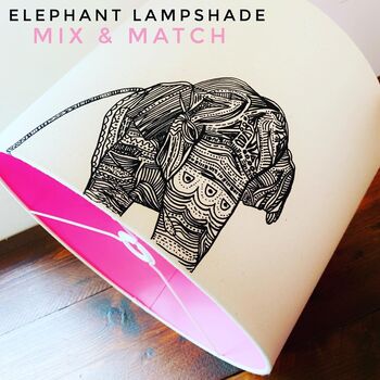 Elephant Lampshade Mix And Match, 2 of 12
