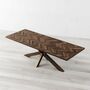 Diamond H Modern Solid Wood Dining Table, thumbnail 2 of 4