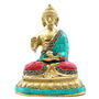 Brass Buddha Figure Blessing 15cm, thumbnail 1 of 4