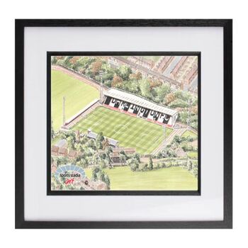 Darlington Fc Feethams Stadium Fine Art Print, 3 of 3