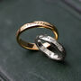 Engraved United Hearts Posie Ring, thumbnail 1 of 5