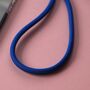 Cobalt Blue Adjustable Phone Strap Universal Crossbody Rope Lanyard, thumbnail 3 of 3