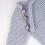 Blossom Baby Jumper Knitting Kit, thumbnail 3 of 12