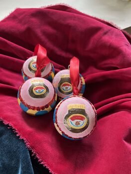 Hand Painted Papier Mâché Marmite Bauble, 7 of 8