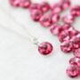 Sterling Silver Birthstone Necklace, thumbnail 6 of 11