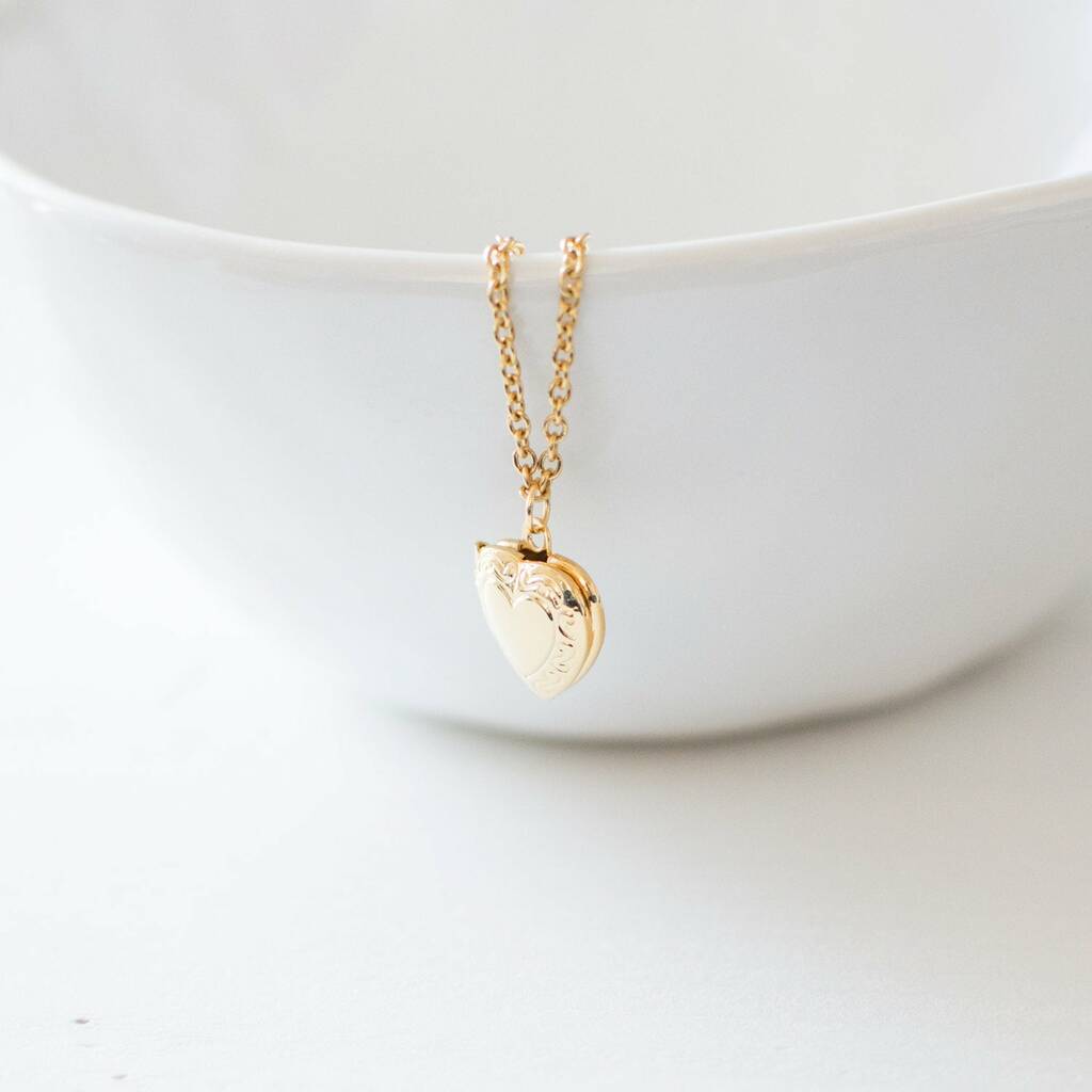 Dainty Josephine's Knot Pendant in Gold with Diamond | Walker Metalsmiths