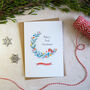 Little Robin Baby's First Christmas Card, thumbnail 4 of 7
