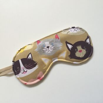 Happy Cats Cotton Eye Mask, 4 of 5