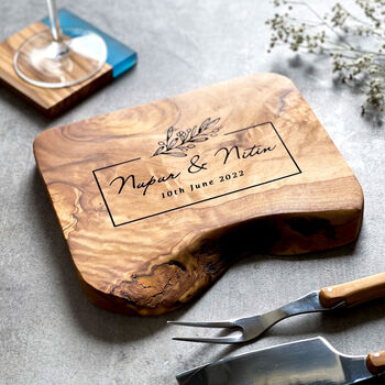 Personalised Wedding Gift Cheese Board, 2 of 11