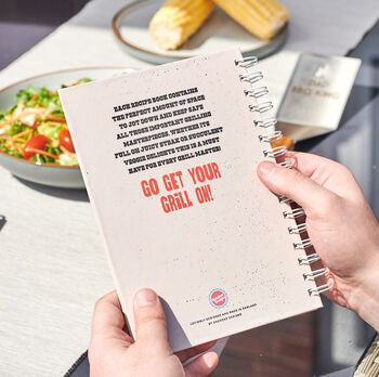 Personalised BBQ Recipe Notebook, 6 of 7